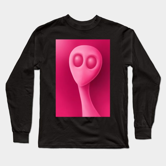 From Another World Long Sleeve T-Shirt by benheineart